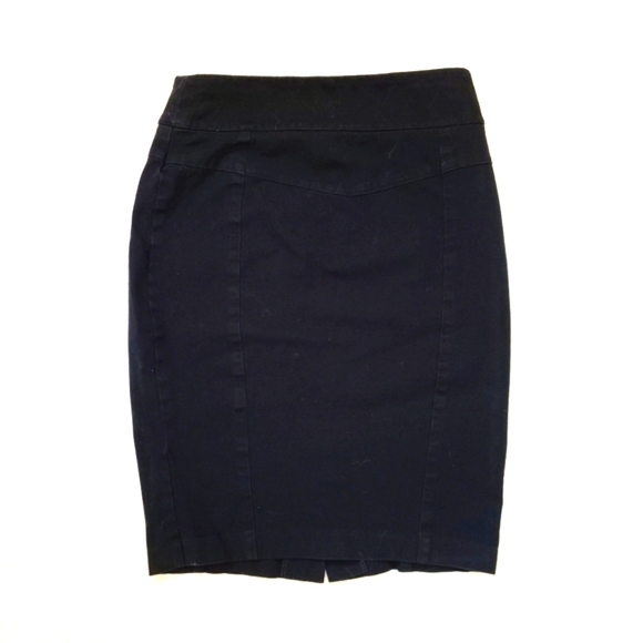 Size 1 Black Dynamite Pencil Skirt - Picture 1 of 4
